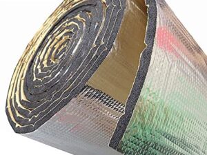 SOOMJ Heat Shield, Sound Deadening Material, Car Sound deadening mat, Engine Insulation Foam with Aluminum sheet 1100(AA)