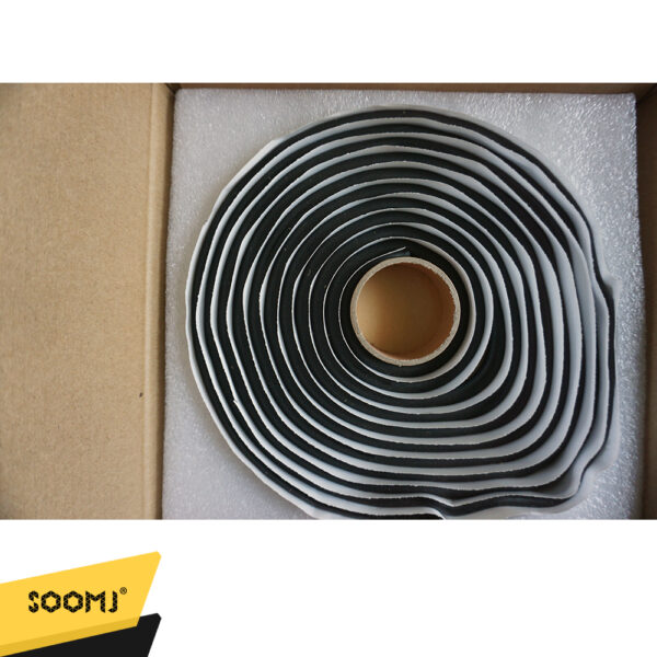 SOOMJ Butyl Sealant Tape – Butyl Rubber Sealant and Multi-Purpose Butyl Rope for All Vehicles (Car, RV, Marine) – 3/8" X 16.4'