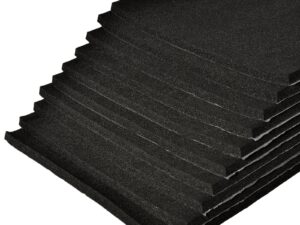 SOOMJ Sound Dampening Insulator,Car Sound Deadening Material,10 Sheets 455 mil (1/2") Car Van Sound Proofing Insulation Foam