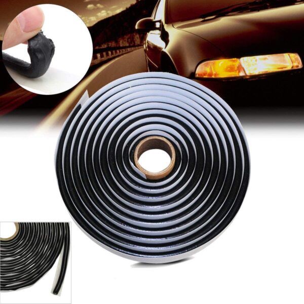 SOOMJ Butyl Sealant Tape – Butyl Rubber Sealant and Multi-Purpose Butyl Rope for All Vehicles (Car, RV, Marine) – 3/8" X 16.4' - Image 4
