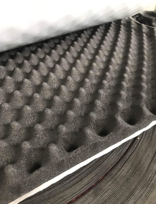 SOOMJ 20mmThick self-adhesive Sound Proof Padding Soundproofing Foam Acoustic Eggcrate Design Car Heatproof Foam Deadener - Image 6