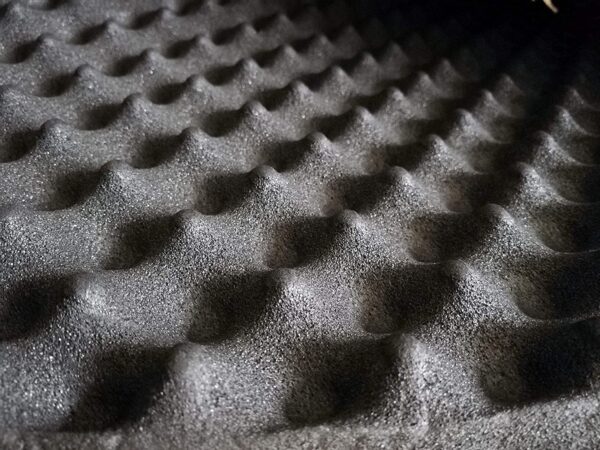 SOOMJ 20mmThick self-adhesive Sound Proof Padding Soundproofing Foam Acoustic Eggcrate Design Car Heatproof Foam Deadener - Image 2